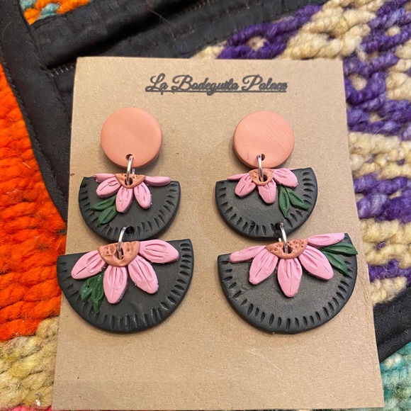 Floral Dangles - Picture 3 of 4